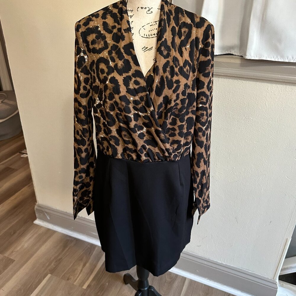 Leopard dress: SHEIN- Size L-